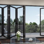 Glass door